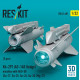 Reskit Rs32-0601 1/32 Kh-29t As-14b Kedge Missiles With Aku-58 2 Pcs Su-17 Su-25 Su-24 Su-30 Mig-27 3d Printed