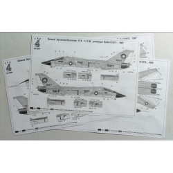 Cat4-d72001 1/72 F-111b Navy 151970/71/72 Decal For Aircraft