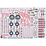 Cat4-d72001 1/72 F-111b Navy 151970/71/72 Decal For Aircraft