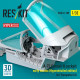 Reskit Rsu32-0189 1/32 A-7e Corsair Ii Early Cockpit Hyperdetailed Edition For Trumpeter Kit 3d Printed