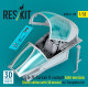 Reskit Rsu32-0190 1/32 A-7e Corsair Ii Late Cockpit Basic Edition With 3d Decals For Trumpeter Kit 3d Printed