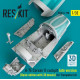 Reskit Rsu32-0190 1/32 A-7e Corsair Ii Late Cockpit Basic Edition With 3d Decals For Trumpeter Kit 3d Printed