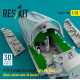 Reskit Rsu32-0190 1/32 A-7e Corsair Ii Late Cockpit Basic Edition With 3d Decals For Trumpeter Kit 3d Printed
