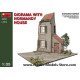 DIORAMA w/NORMANDY HOUSE 1/35 Miniart 36021