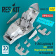 Reskit Rsu32-0228 1/32 F-35c Lightning Ii Late Cockpit Hyperdetailed Edition For Trumpeter Kit 3d Printed