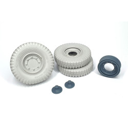 Pimp My Miniatures 16s-001 1/16 Sd.kfz 251 Front Wheels With Spare Rim Weighted Type 1