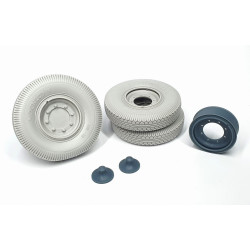 Pimp My Miniatures 16s-002 1/16 Sd.kfz 251 Front Wheels With Spare Rim Weighted Type 2