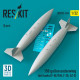 Reskit Rsu32-0240 1/32 150 Gallon Underwing Fuel Tanks F-5e F N F-20, At-3 2 Pcs 3d Printed