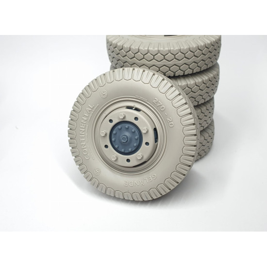 Pimp My Miniatures 16s-015 1/16 Sd.kfz 234 Road Wheels Set With Spare Weighted Type 2