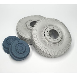 Pimp My Miniatures 16s-028 1/16 Sd.kfz 234 Road Wheels 2pcs Type 2 Weighted