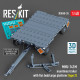 Reskit Rsk48-0035 1/48 Mhu-141m Munitions Trailer With Flat Bed/Cargo Platform Type 2 3d Printed Model Kit