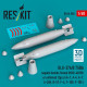 Reskit Rs48-0580 1/48 Blu-27a/B 750lb Napalm Bombs Finned Mxu-469/B Or Unfinned 2pcs A-1 A-4 A-7 A-26k B-57 F-4 F-100 F-105 3d Printed