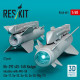 Reskit Rs48-0601 1/48 Kh-29t As-14b Kedge Missiles With Aku-58 2 Pcs Su-17 Su-25 Su-24 Su-30 Mig-27 3d Printed