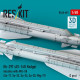 Reskit Rs48-0601 1/48 Kh-29t As-14b Kedge Missiles With Aku-58 2 Pcs Su-17 Su-25 Su-24 Su-30 Mig-27 3d Printed