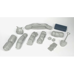 Pimp My Miniatures 16s-058 1/16 Stowage Set For Jeep Willys Resin Kit