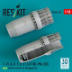 Reskit Rsu48-0452 1/48 F-15 A B C D E J F100-pw-220 Open Exhaust Nozzles For Hasegawa Kit 3d Printed