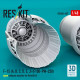 Reskit Rsu48-0453 1/48 F-15 A B C D E J F100-pw-220 Open Exhaust Nozzles For Revell Kit 3d Printed