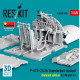 Reskit Rsu48-0495 1/48 P-47d-25 26 Thunderbolt Cockpit Detailed Edition For Miniart Kit 3d Printed