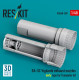 Reskit Rsu48-0509 1/48 Ra-5c Vigilante Exhaust Nozzles Late Type For Trumpeter Kit 3d Printed