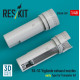 Reskit Rsu48-0509 1/48 Ra-5c Vigilante Exhaust Nozzles Late Type For Trumpeter Kit 3d Printed