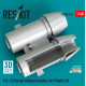 Reskit Rsu48-0537 1/48 F/A-18 Hornet Exhaust Nozzles For Kinetic Kit 3d Printed