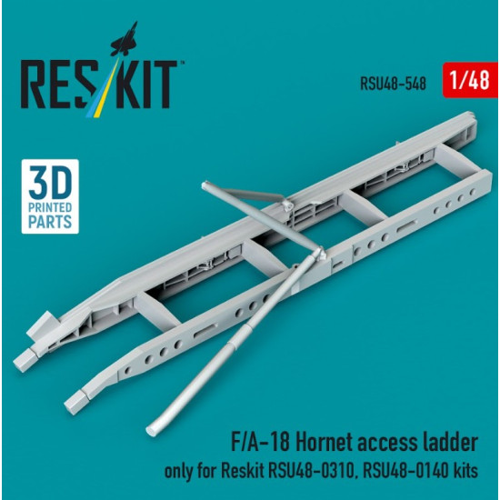 Reskit Rsu48-0548 1/48 F/A-18 Hornet Access Ladder Only For Reskit Rsu48-0310 Rsu48-0140 Kits 3d Printed