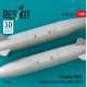 Reskit Rsu48-0554 1/48 Tornado 2250l Underwing Fuel Tanks Raf Rsaf 2 Pcs 3d Printed