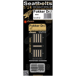 Hgw 124512 1/24 Fokker Dr.i For Meng Seatbelts