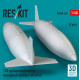 Reskit Rsu48-0565 1/48 150 Gallon Underwing Fuel Tanks 2 Pcs F-5e/F/N F-20 At-3 3d Printed