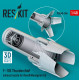 Reskit Rsu48-0584 1/48 F-105 Thunderchief Exhaust Nozzle For Revell/Monogram Kit 3d Printed