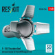 Reskit Rsu48-0584 1/48 F-105 Thunderchief Exhaust Nozzle For Revell/Monogram Kit 3d Printed