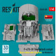 Reskit Rsu48-0588 1/48 P-47d-30 Thunderbolt Cockpit Basic Edition With 3d Decals For Miniart Kit 3d Printed