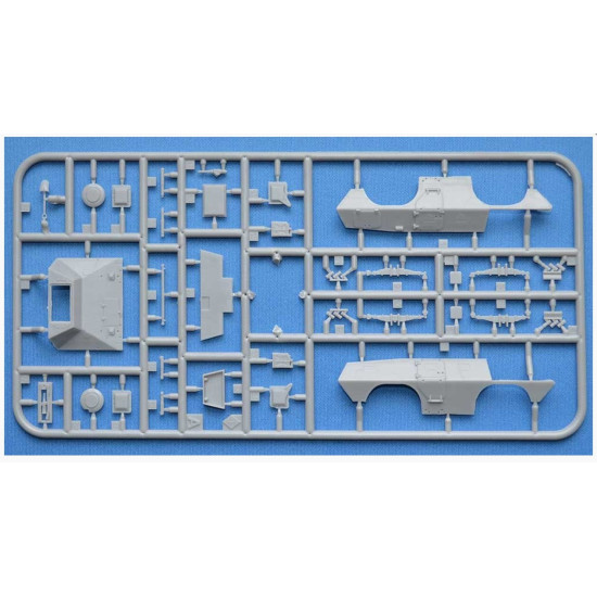 Ace 72454 1/72 V-100 With Xm-174 Automatic Grenade Launcher Plastic Model Kit