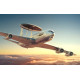Roden 345 1/144 Boeing E-3 Sentry Awacs Plastic Model Aircraft