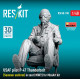 Reskit Rsf48-0100 1/48 Usaf Pilot P-47 Thunderbolt Summer Uniform In Seat Ww2 For Miniart Kit 3d Printed