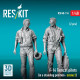 Reskit Rsf48-0114 1/48 F-14 Tomcat Pilots In A Standing Position - Scene 2 2 Pcs 3d Printed
