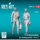 Reskit Rsf48-0114 1/48 F-14 Tomcat Pilots In A Standing Position - Scene 2 2 Pcs 3d Printed