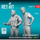 Reskit Rsf48-0117 1/48 A-10А Thunderbolt II pilot and airman in a standing position - scene 1 2 pcs 3D Printed