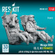 Reskit Rsf48-0147 1/48 Mirage 2000 B D N France Pilots Sitting In Ejection Seats Mb Mk 10q 2 Pcs 3d Printed