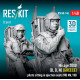 Reskit Rsf48-0148 1/48 Mirage 2000 B D N Greece Pilots Sitting In Ejection Seats Mb Mk 10q 2 Pcs 3d Printed
