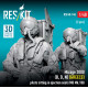Reskit Rsf48-0148 1/48 Mirage 2000 B D N Greece Pilots Sitting In Ejection Seats Mb Mk 10q 2 Pcs 3d Printed