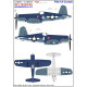 Hgw 232907 1/32 F4u-1a Vf-17 Jolly Rogers Part 3 Wet Decal