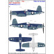 Hgw 232907 1/32 F4u-1a Vf-17 Jolly Rogers Part 3 Wet Decal
