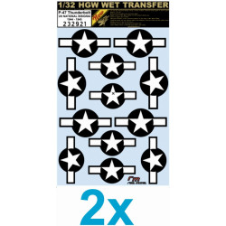 Hgw 233917 1/32 P-47d Over New Quinea Pt.4 Wet Decal