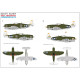 Hgw 233917 1/32 P-47d Over New Quinea Pt.4 Wet Decal