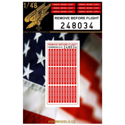 Hgw 248031 1/48 F-14 Tomcat Stencils And Rbf Wet Decal