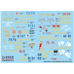 Hgw 248906 1/48 P-47 D Razorback Over New Guinea Wet Decal