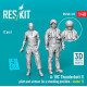 Reskit Rsf48-0169 1/48 A-10c Thunderbolt Ii Pilot And Airman In A Standing Position Scene 1 2 Pcs 3d Printed