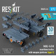 Reskit Rsk72-0026 1/72 Mhu-141m Munitions Trailer With Weapon Platform Type 1 3d Printed Model Kit