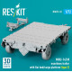 Reskit Rsk72-0032 1/72 Mhu-141m Munitions Trailer With Flat Bed/Cargo Platform Type 2 3d Printed Model Kit